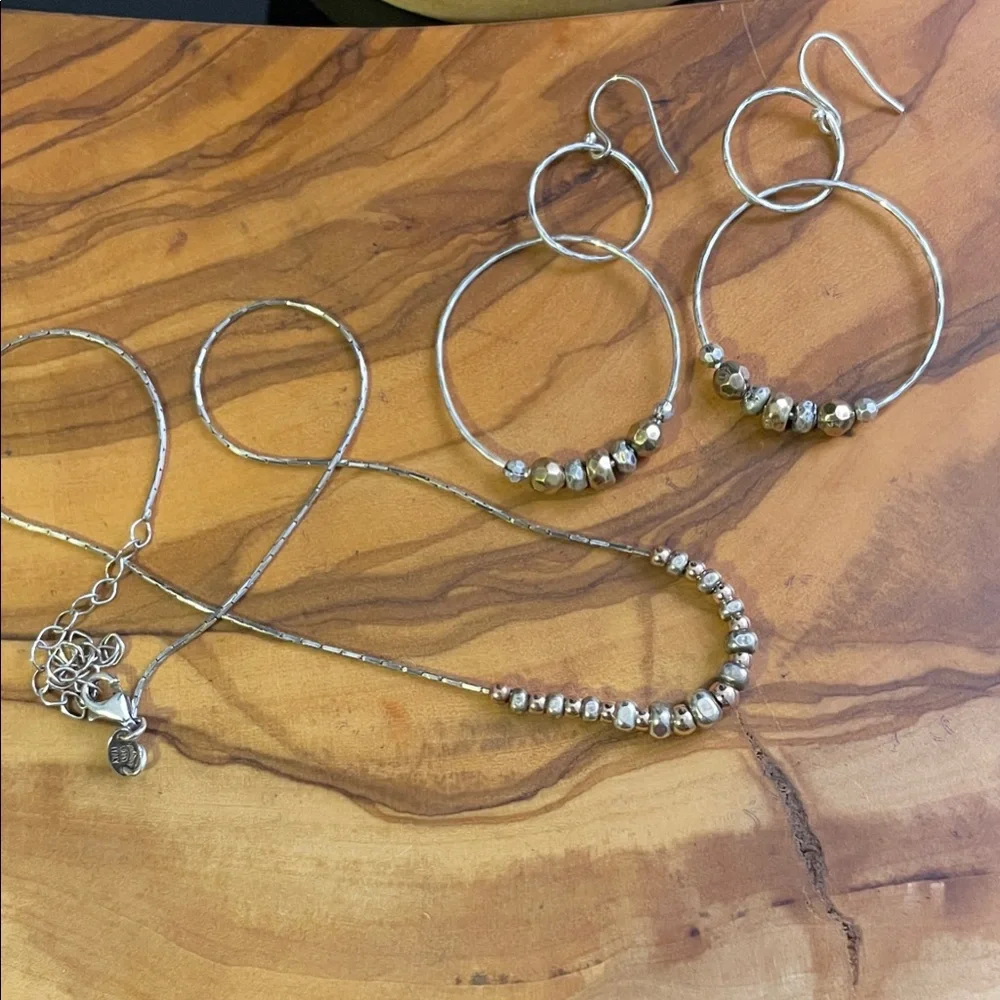 Vintage Dyadema Italy 925 Necklace & Earrings